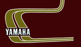 1975 Yamaha RD125B gas tank decals
