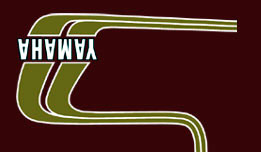 1975 Yamaha RD125B gas tank decals