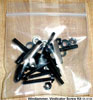 Vetter Windjammer Windshield Screw Kit with clips
