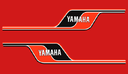 1977 RD400D Gas Tank Decals