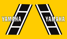 1983 Yamaha YZ125 gas tank decals