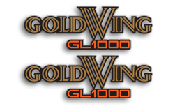 1976 Honda GL1000 Goldwing Decals